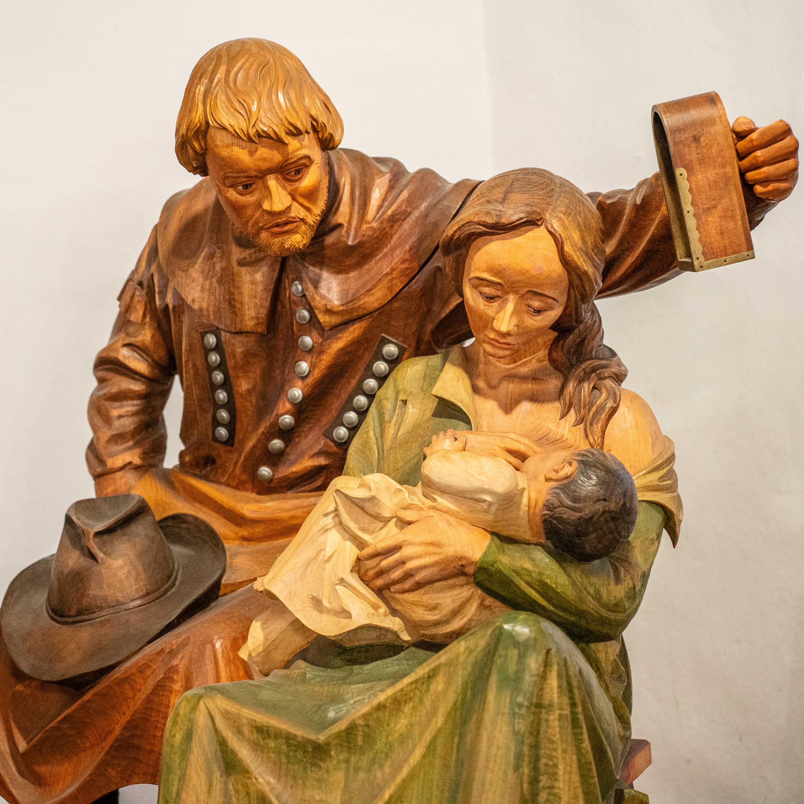 Josef und Maria mit dem Christuskind