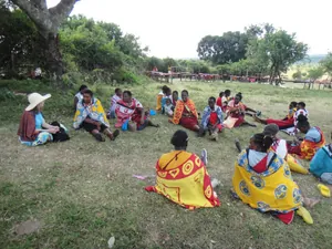 Kira Hartig in Kenia