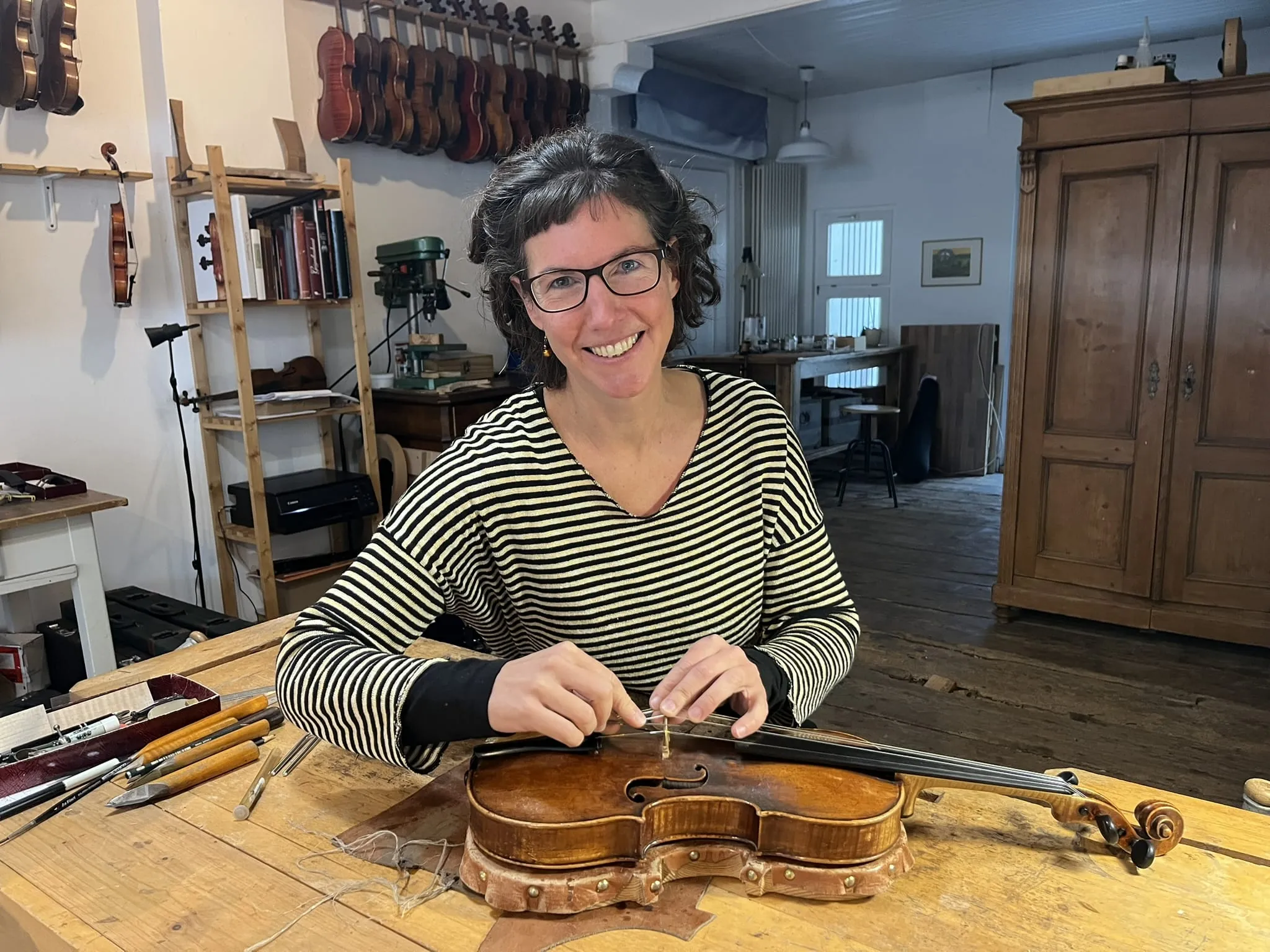 "Handarbeit hört man"