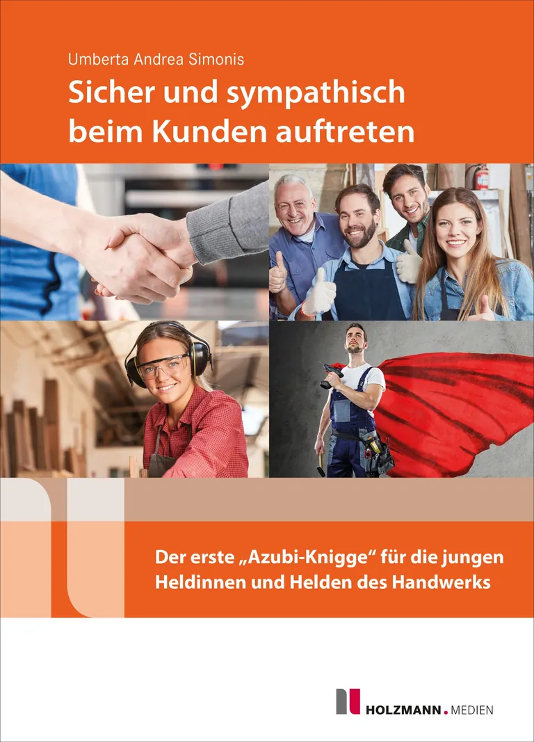 Buchcover: Sicher und sympatisch beim Kunden auftreten