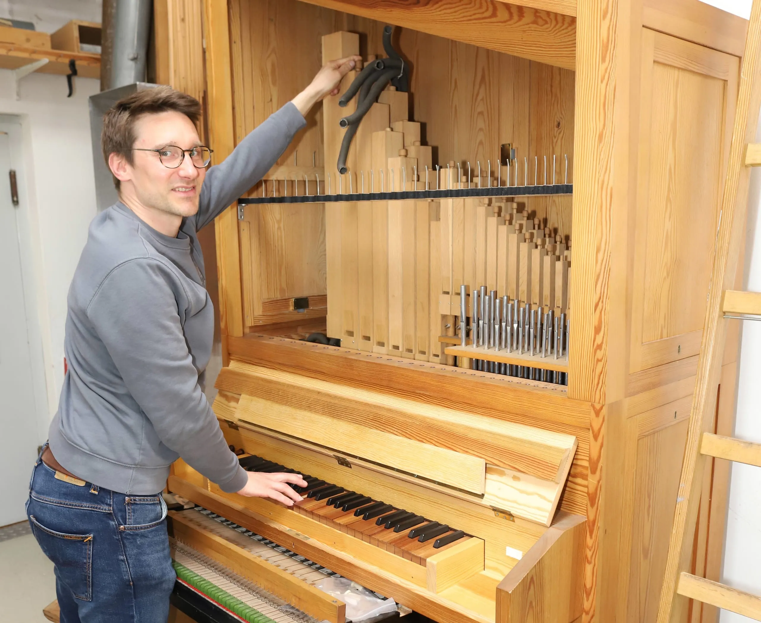 Ein Besuch beim "Orgeldoktor"