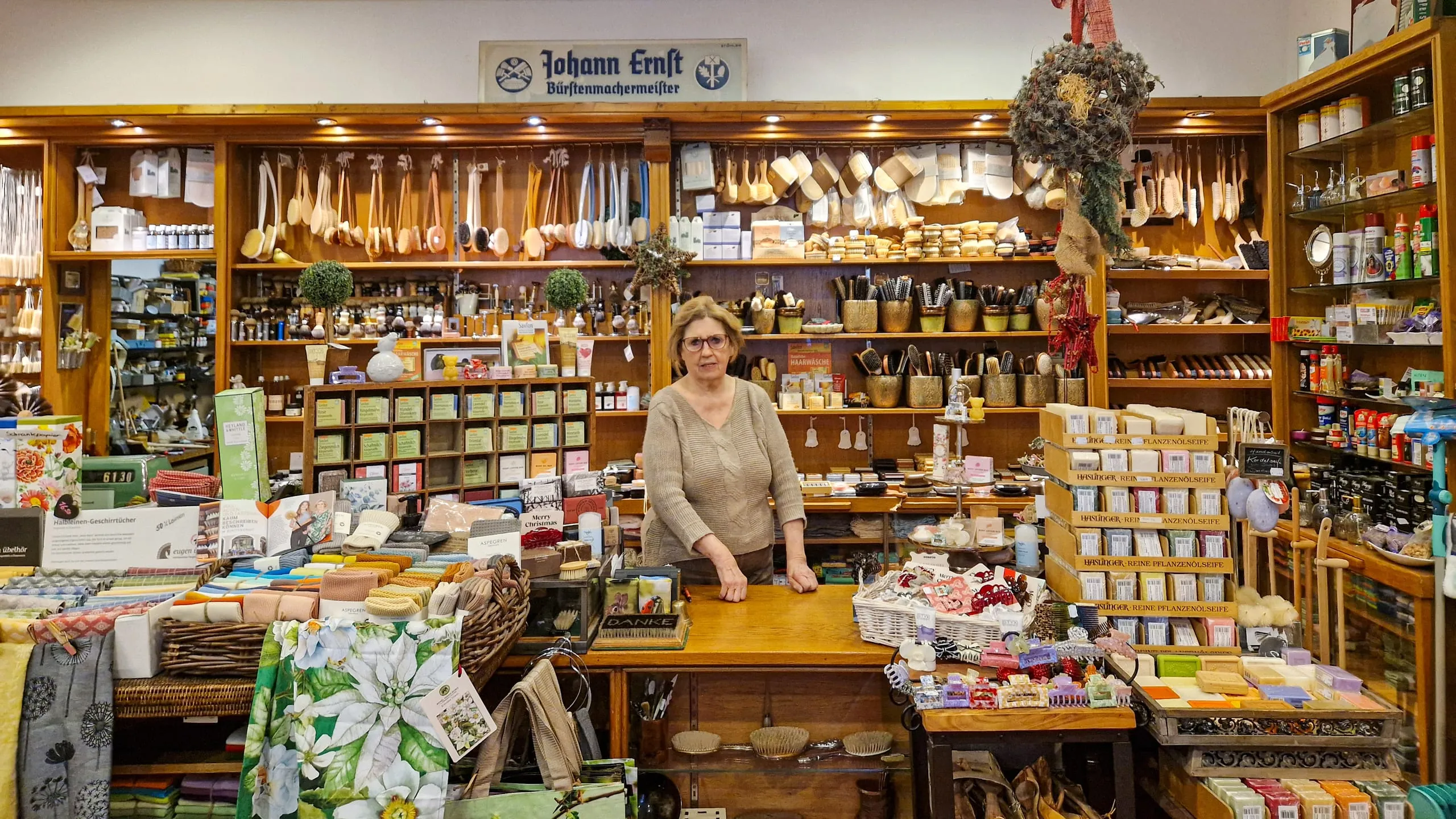 Eine Schatzkammer voller Bürsten