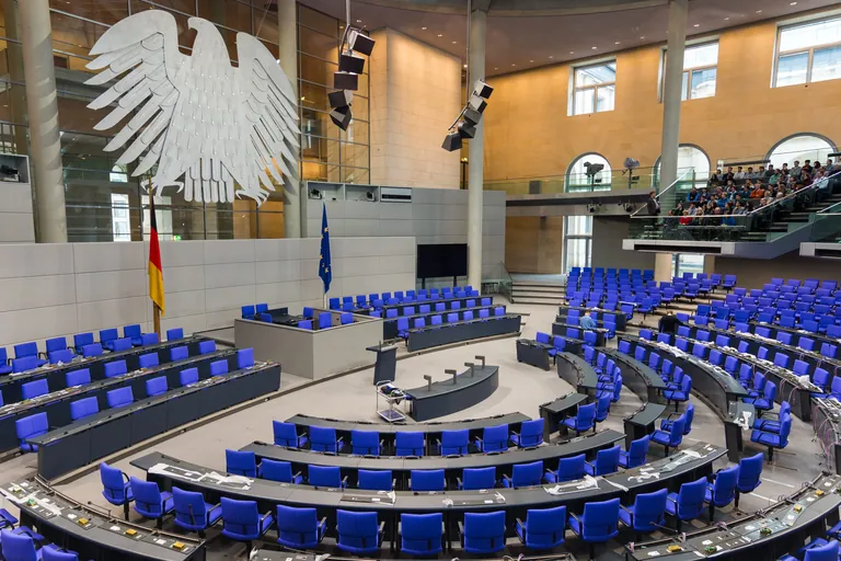 Plenum im Bundestag