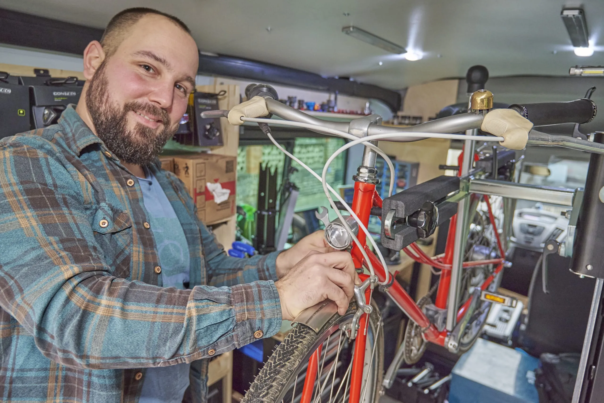 "Rad-Express": Hier kommt die Werkstatt zur Haustür