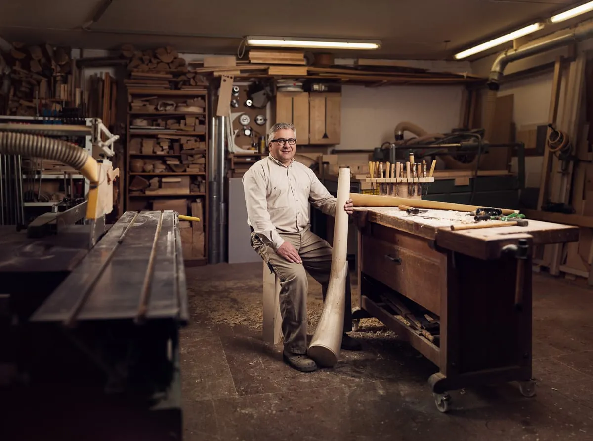 Der Alphornbauer aus dem Allgäu