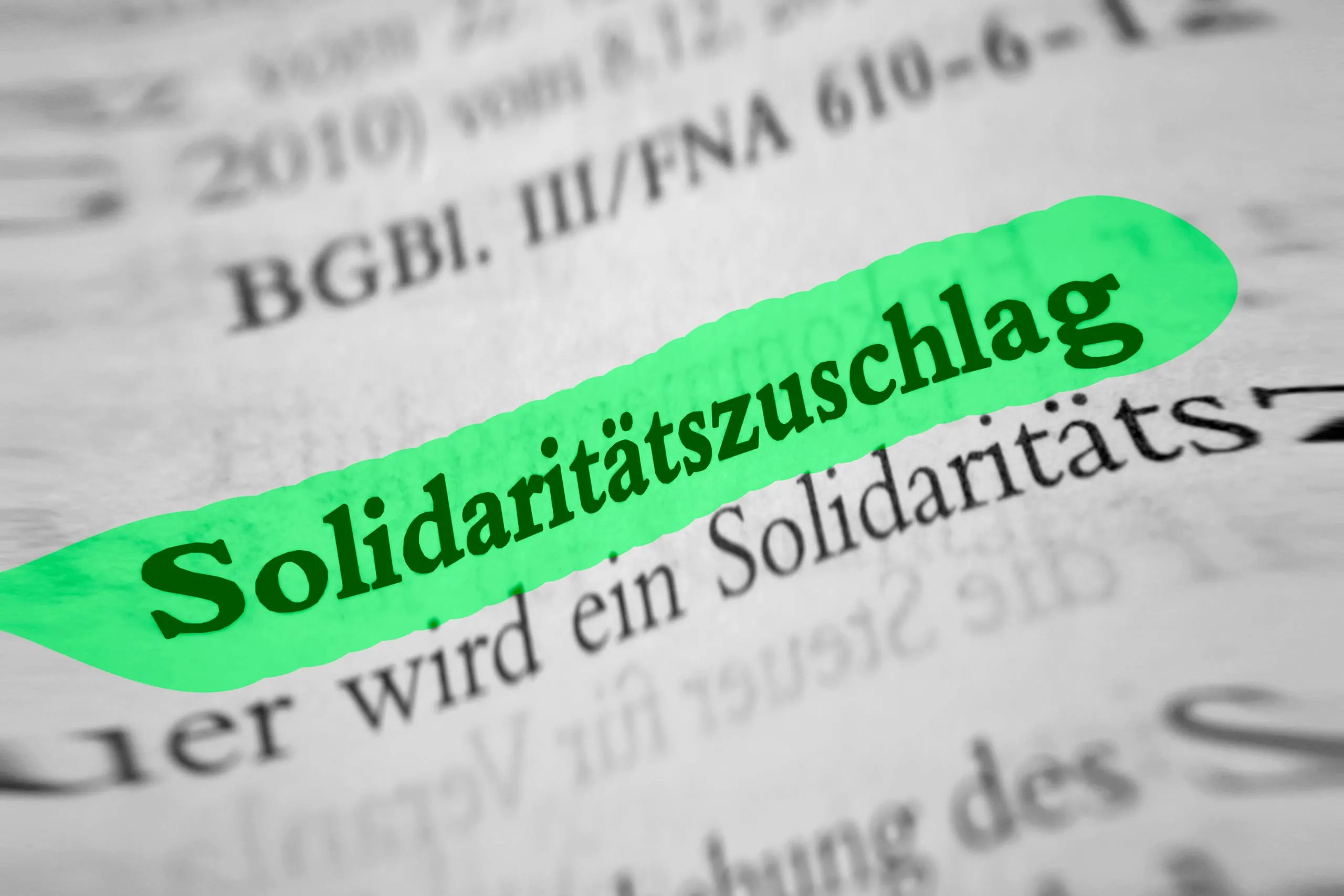 Der Soli ist verfassungsgemäß
