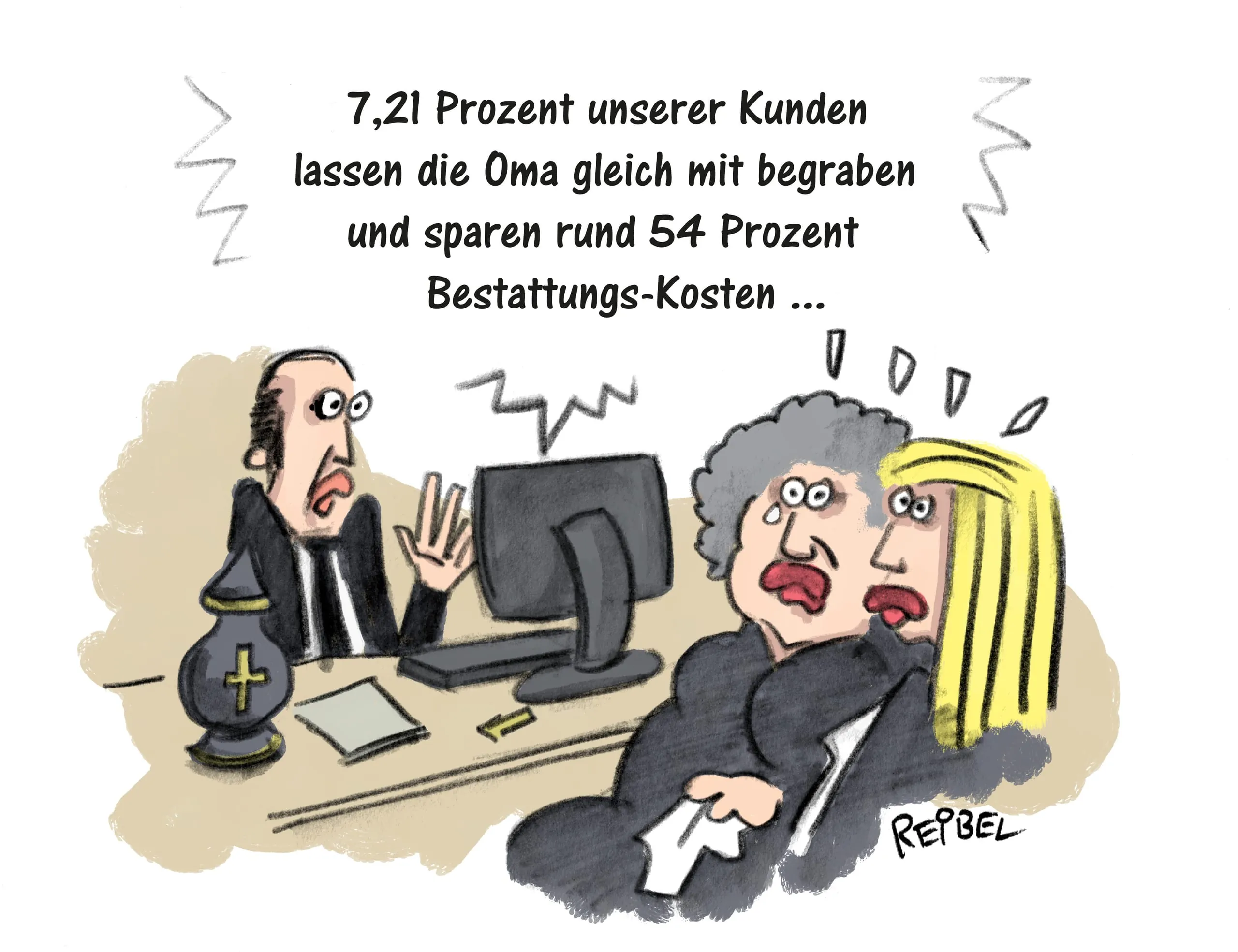 Karikatur: Komische Meister Dresden