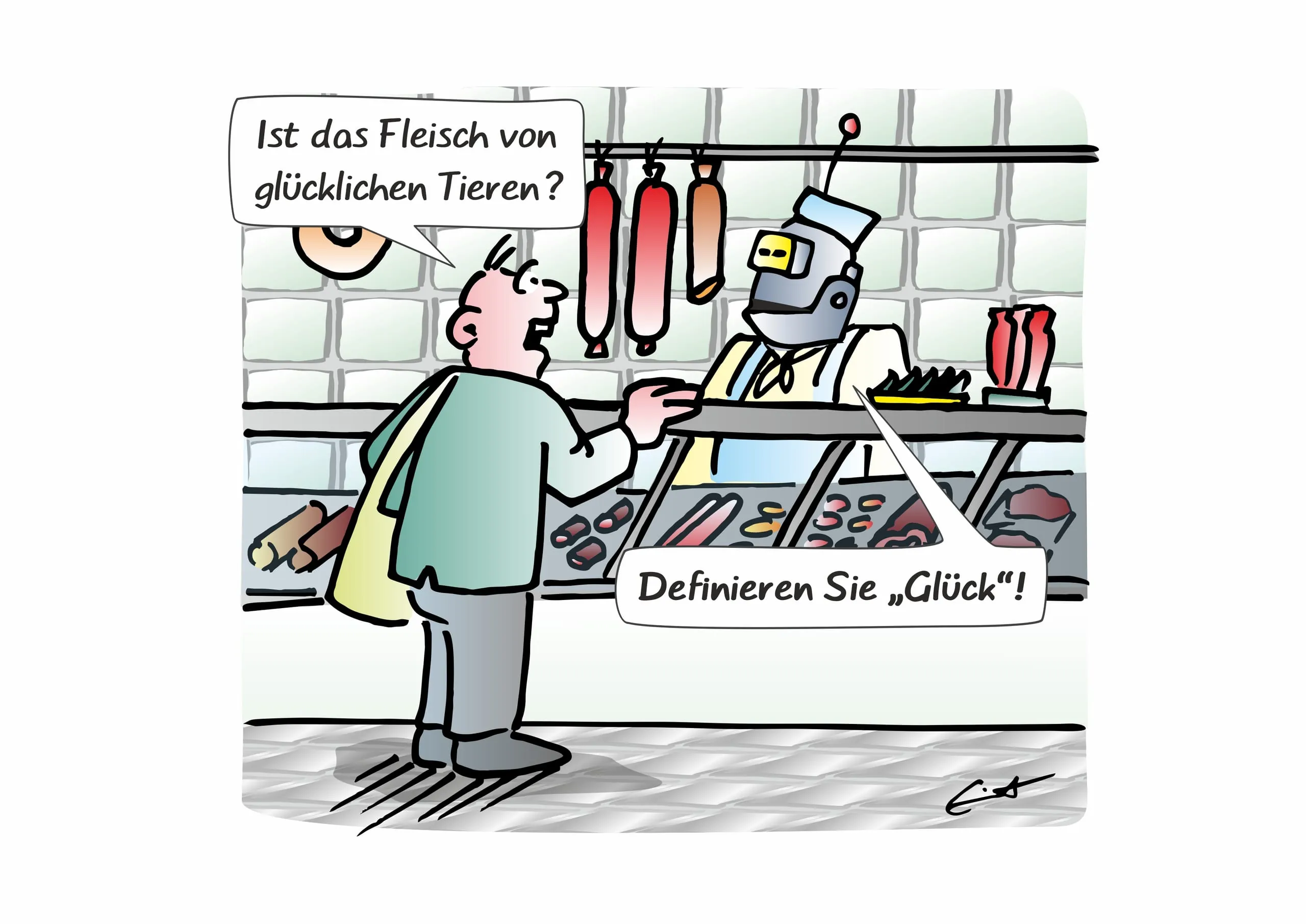 Karikatur: Komische Meister Dresden