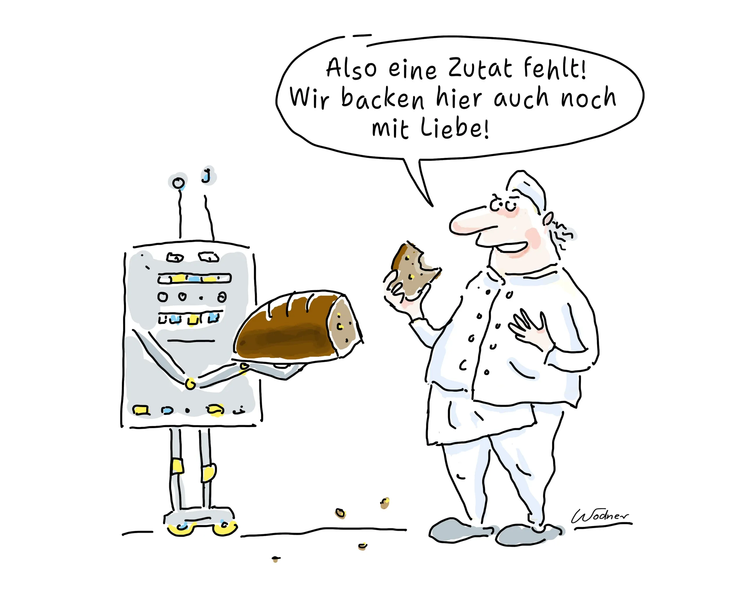 Karikatur: Komische Meister Dresden