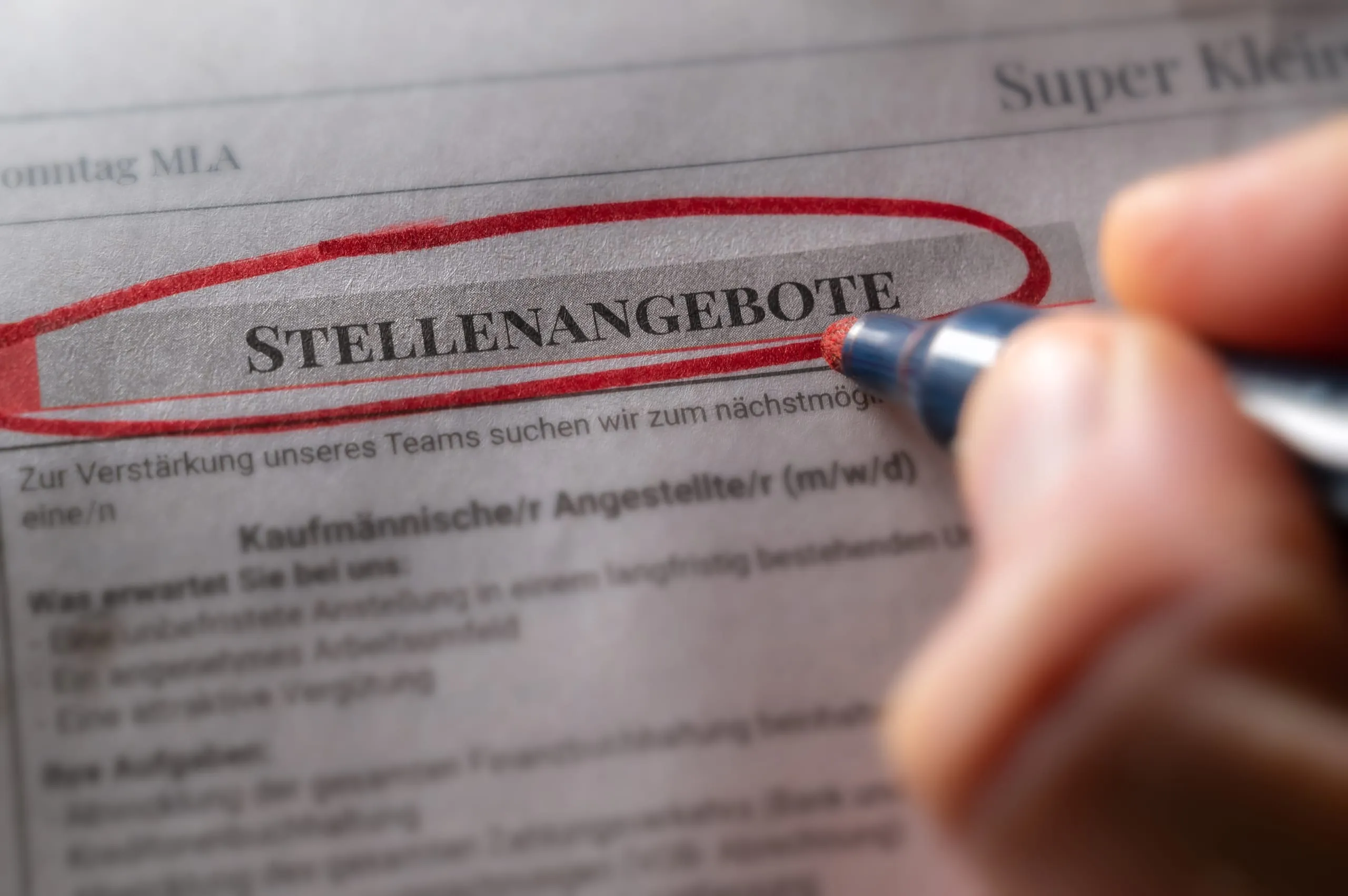 Keine Pflicht zur Bewerbung während der Freistellung