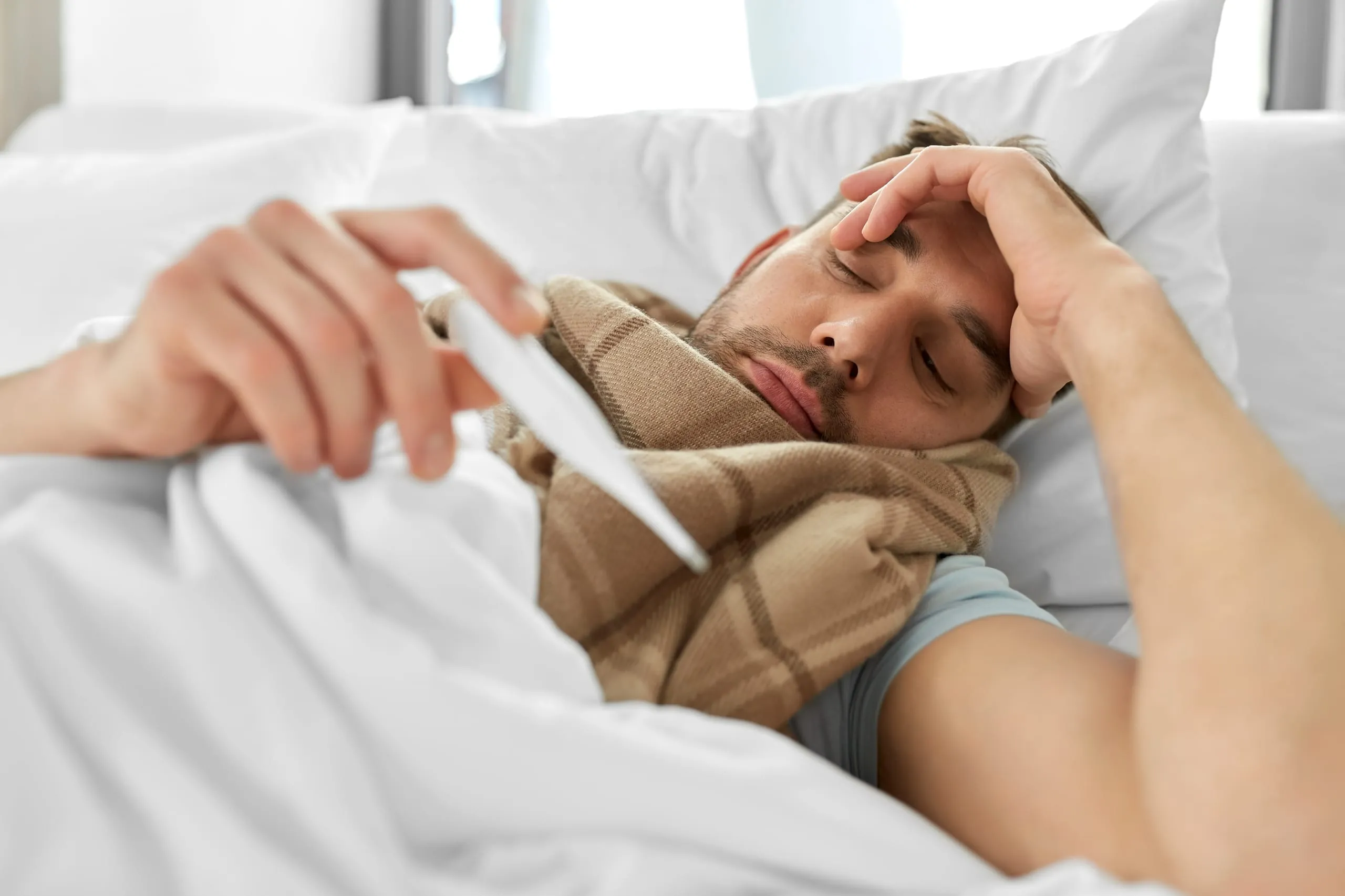 Erkältungswelle hält Fehlzeiten hoch