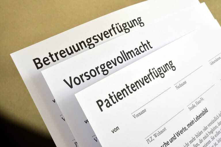 Drei Anträge für Vorsorge