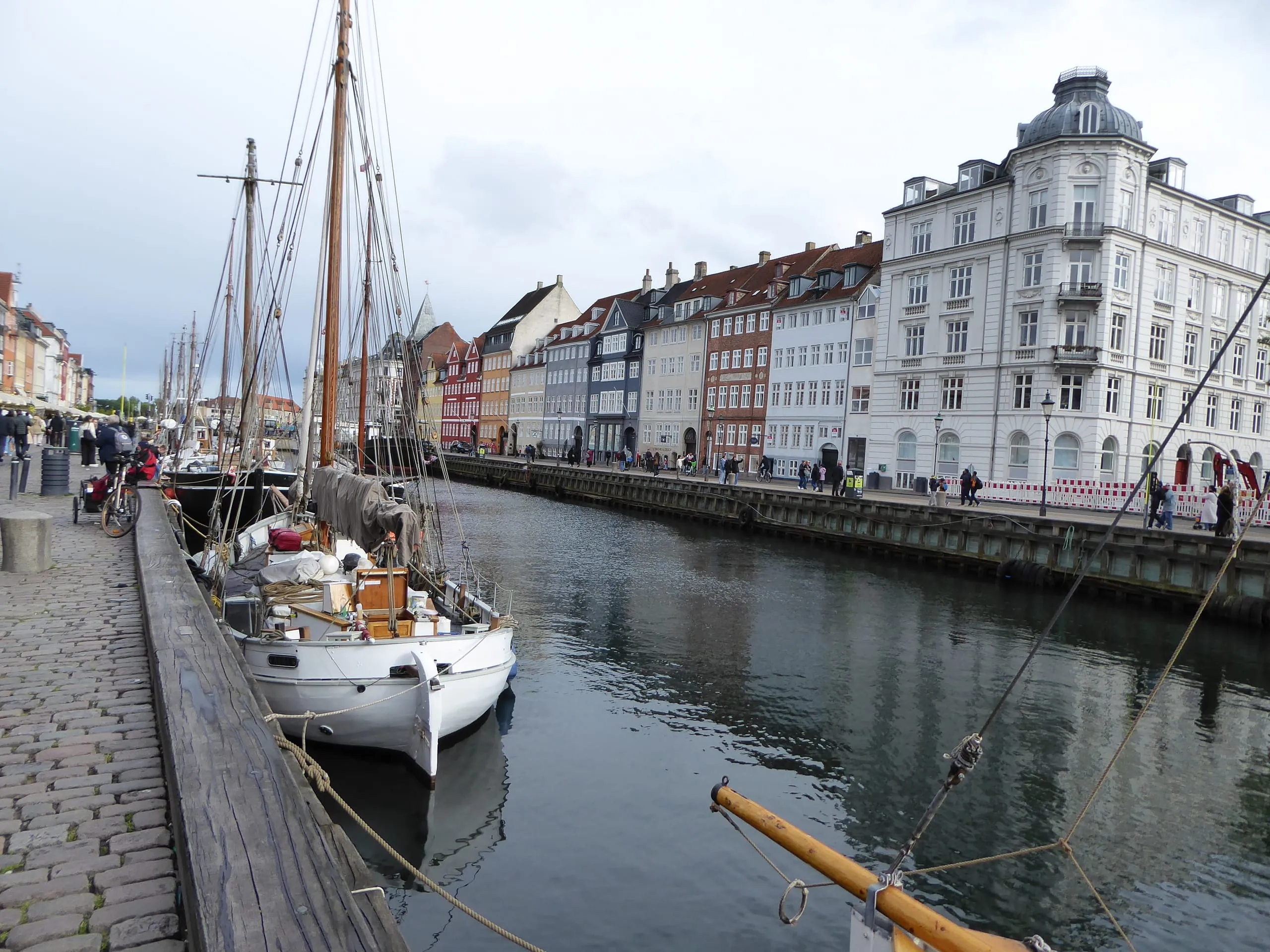 Boote in Nyhavn.