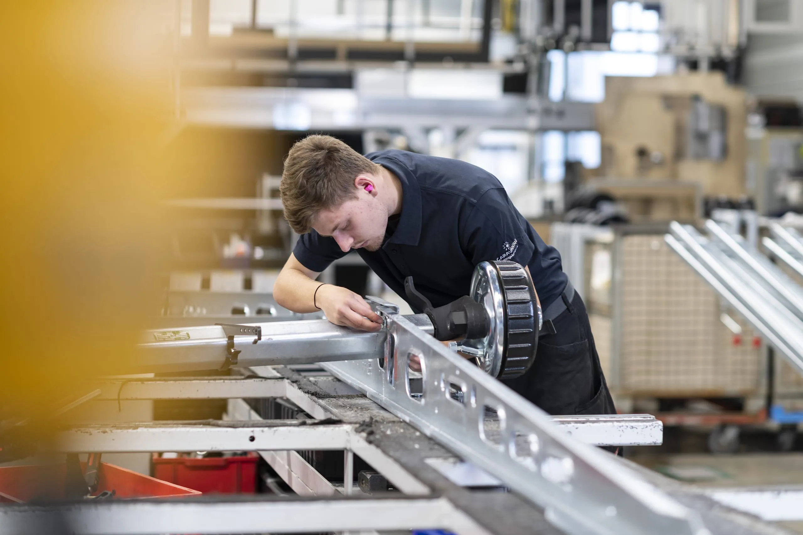 Caravantechnik auf dem Stundenplan