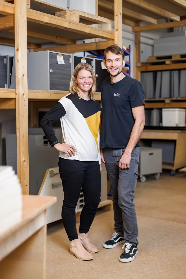 Larissa Tatalovic und Daniel Vollert