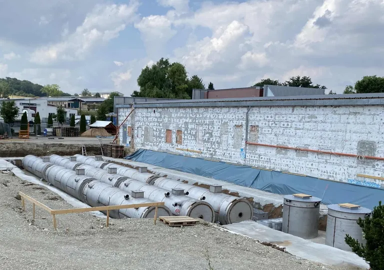 Regenwasserauffangsystem