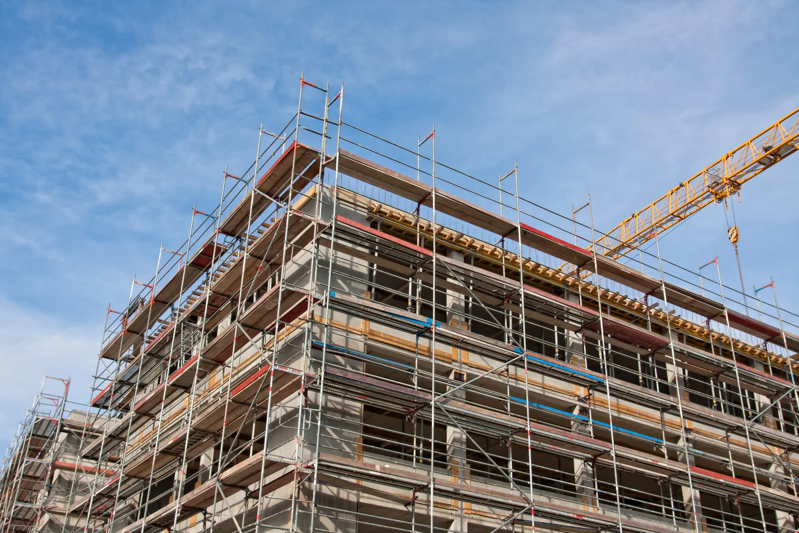 Baugenehmigungen steigen deutlich