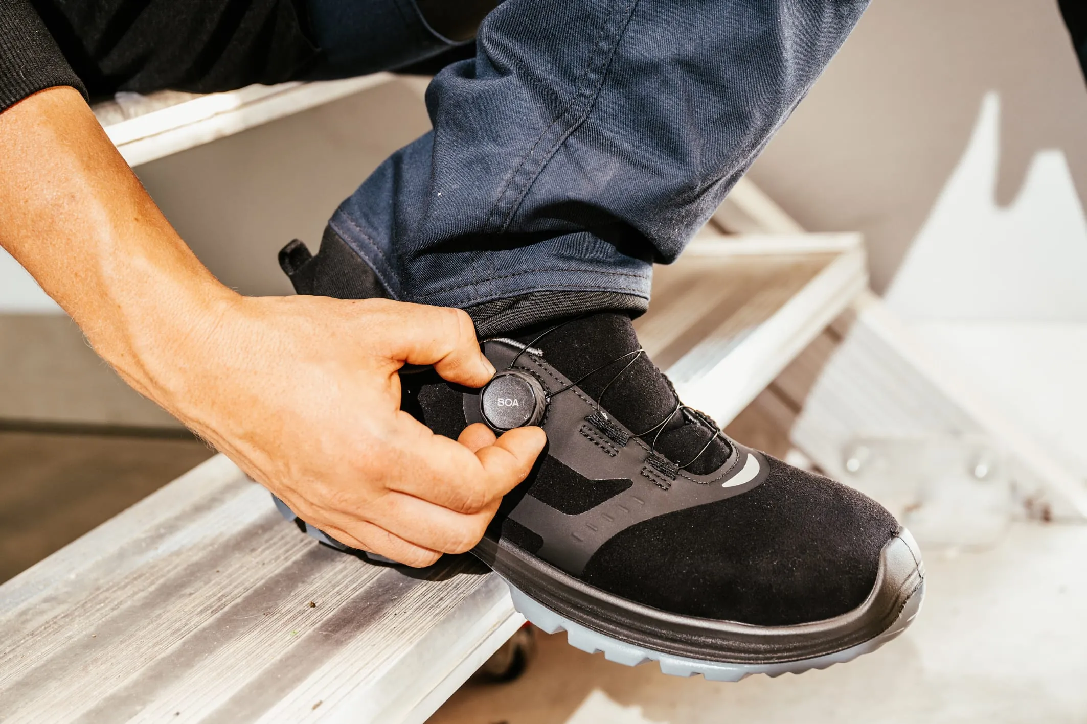 Drehen statt Binden – das BOA-System im Test