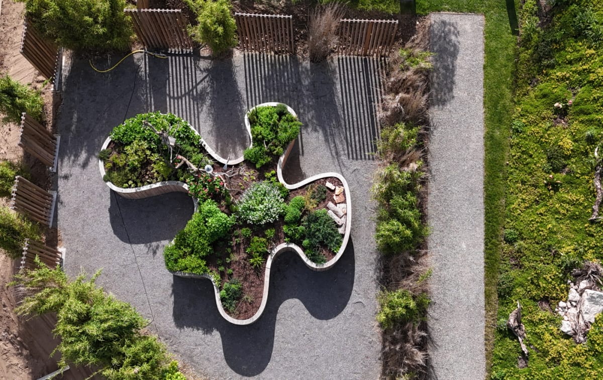 Garten der Sinne auf dem Campus Vivorum