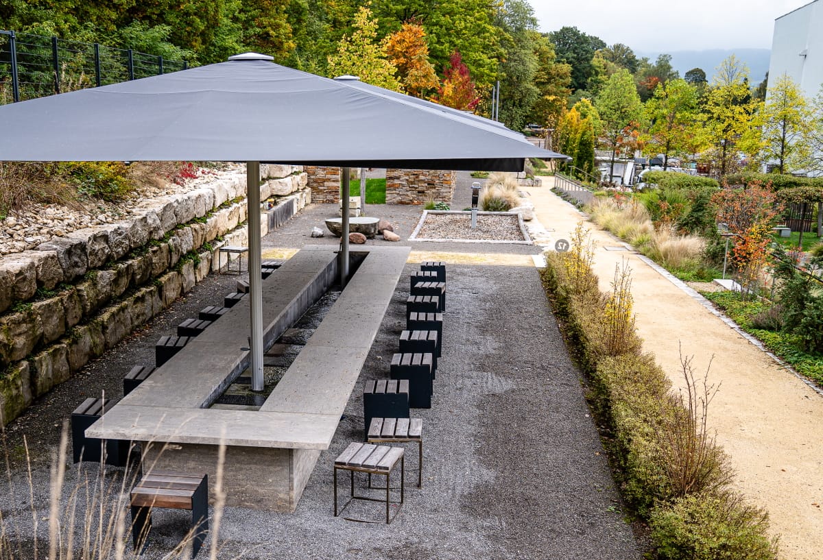 Raum für Begegnung und Austausch auf dem Campus Vivorum