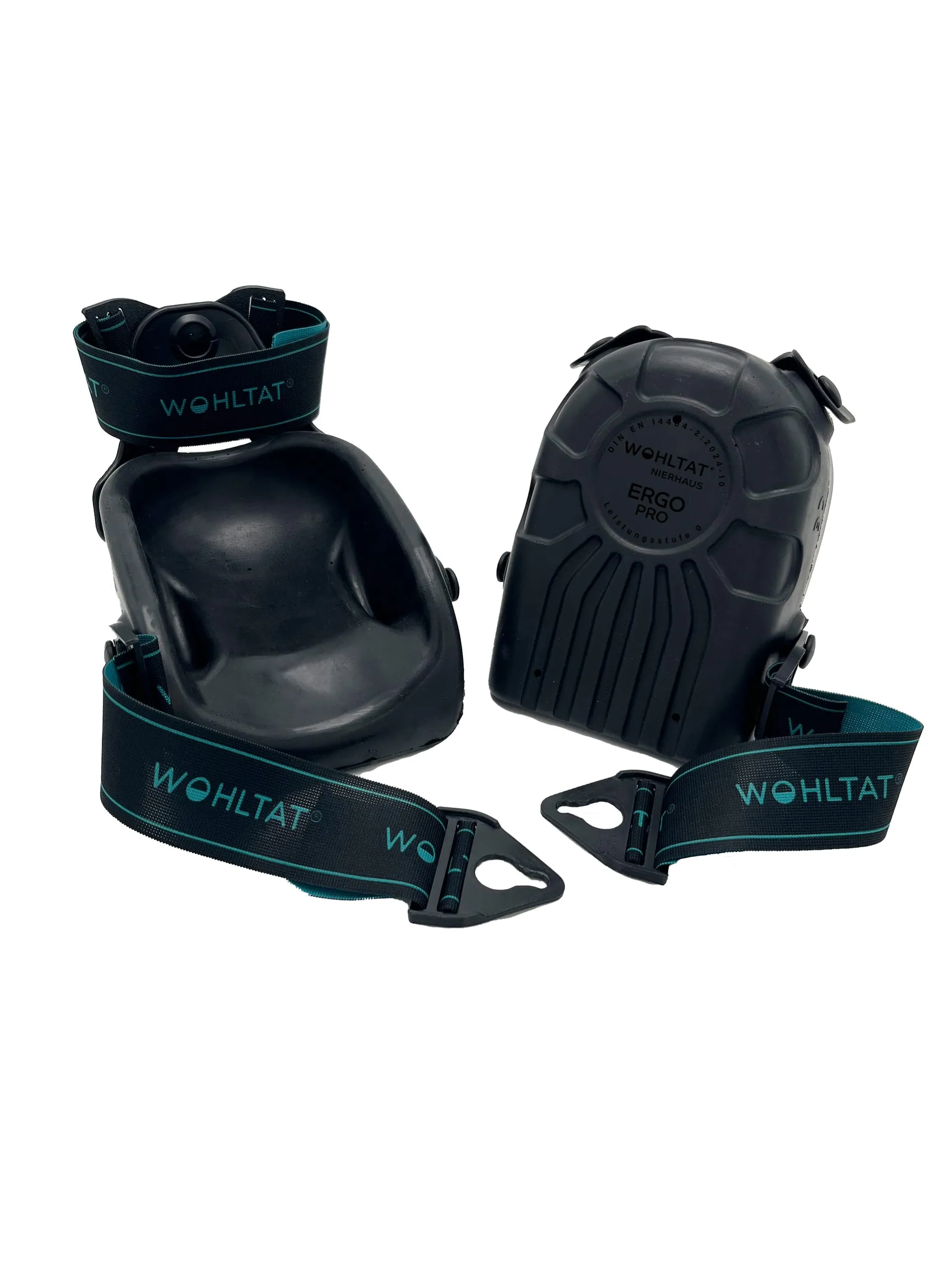 Seit 93 Jahren bietet Nierhaus Lösungen für Beschäftigte, die ihre Knie schützen und schonen wollen. Der neue Knieschützer "Ergo Pro" verbindet Tragekomfort mit robuster Langlebigkeit. Ein 5-cm-Gummiriemen rastet per Schnalle ein, ohne Nachziehen. Ergonomischer PU-Schaum schont die Kniescheibe. Auf der A+A zeigte Nierhaus zudem Einschubkissen, Knierollis und Rückenstützen.