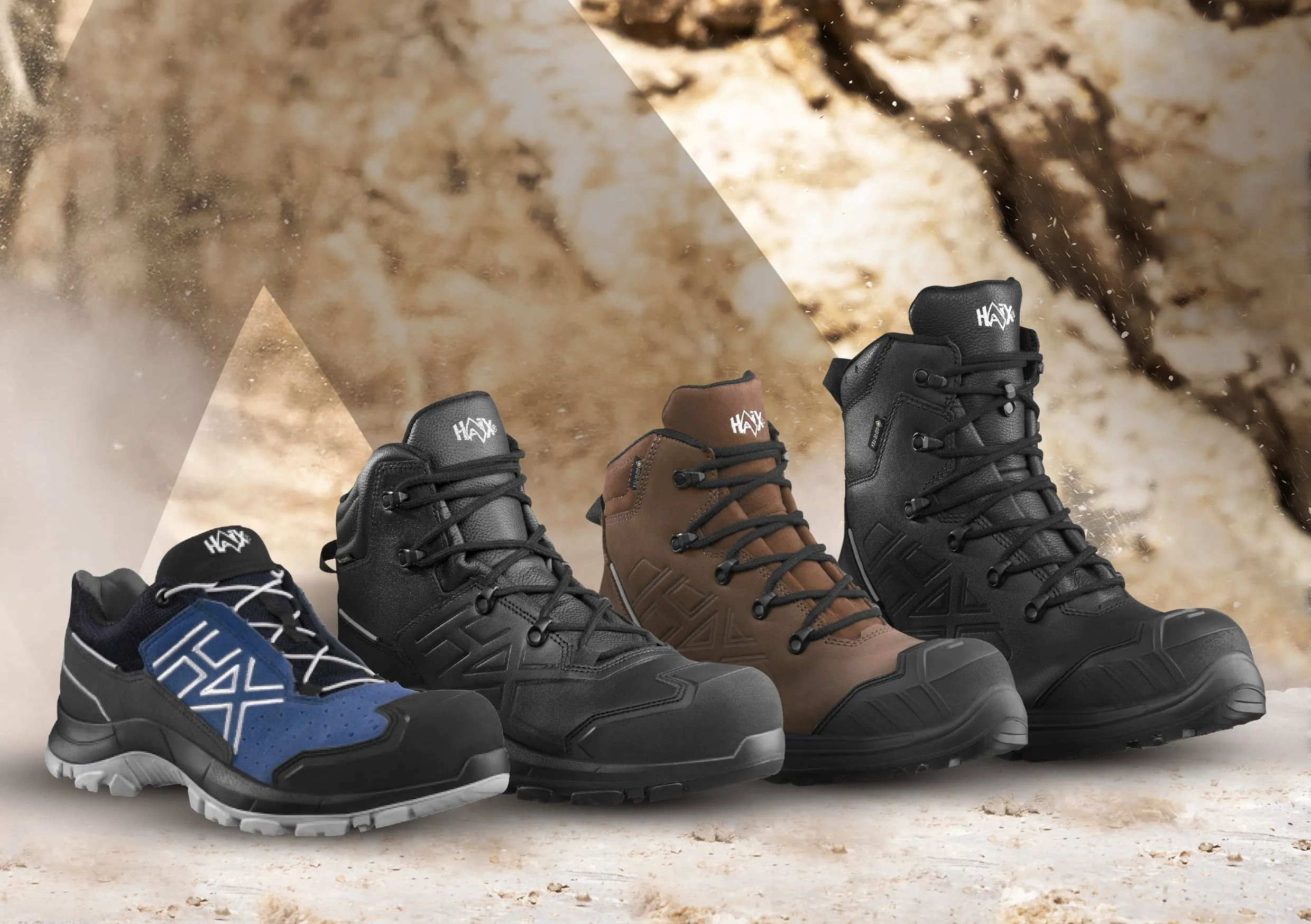 Mit der Mission, Menschen bestmöglich zu schützen und zu unterstützen, setzt Haix nach eigenen Angaben seinen Weg als Head-to- Toe-Anbieter im Workwear-Segment fort. Zur Messe A+A stellte der bayerische Hersteller drei Innovationen vor: das vollständig überarbeitete Workwear-Schuhportfolio, das leistungssteigernde Technologiepaket XLR8 und die neue Flex­treme-Damenkollektion.