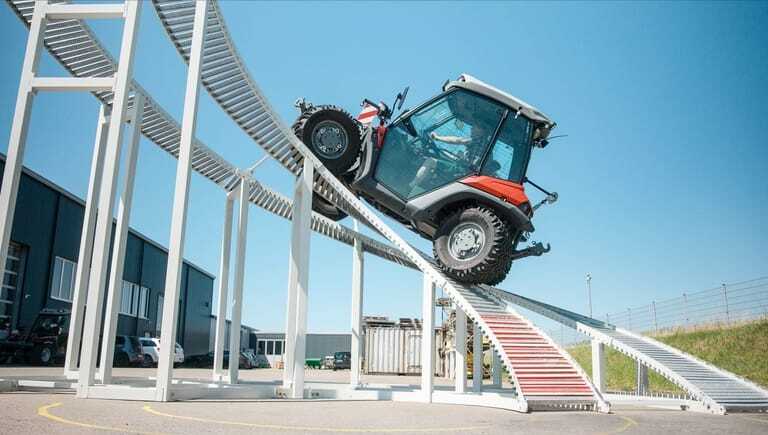 Demonstration des Antriebssystems Line Traction