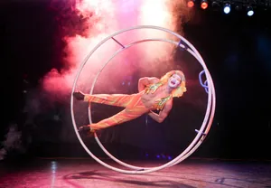 Scott Wagner auf einem Rh&ouml;nrad