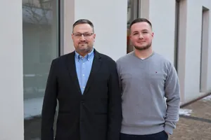 Gero (links) und Moritz H&auml;uschen
