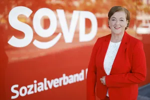 Portr&auml;tfoto Michaela EngelmeierMichaela Engelmeier, Vorstandsvorsitzende des Sozialverbands Deutschland SoVD