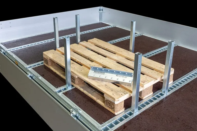 Steckrungen zur formschl&uuml;ssigen Ladungssicherung