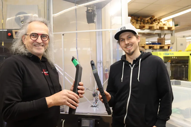 Joachim Kunath und sein Sohn Sibo Kunath