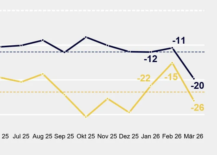 Selbstständige: Geschäftserwartungen brechen ein