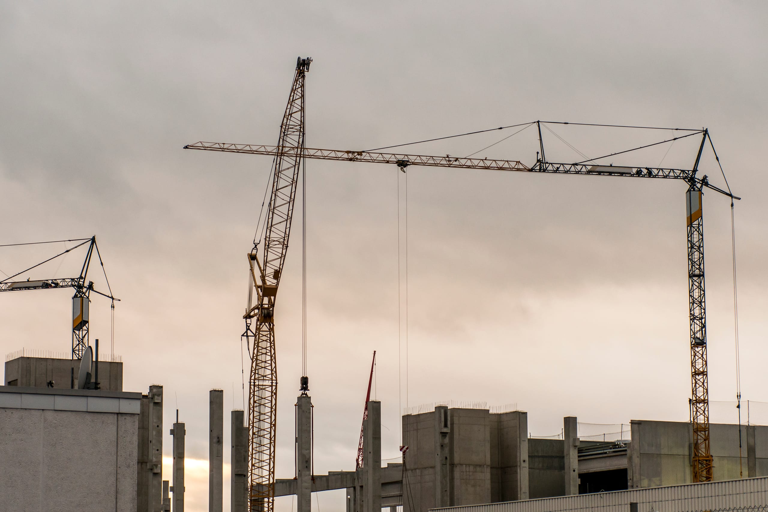 Wohnungsbau: Starker Dämpfer für die Stimmung im Bau