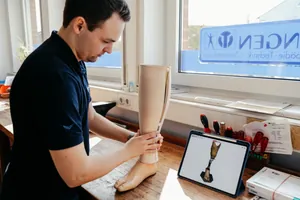 Ausbildung mit Blick auf die Betriebsübernahme: Steffen Meiners plant seinen Weg als Orthopädietechniker sehr bewusst.