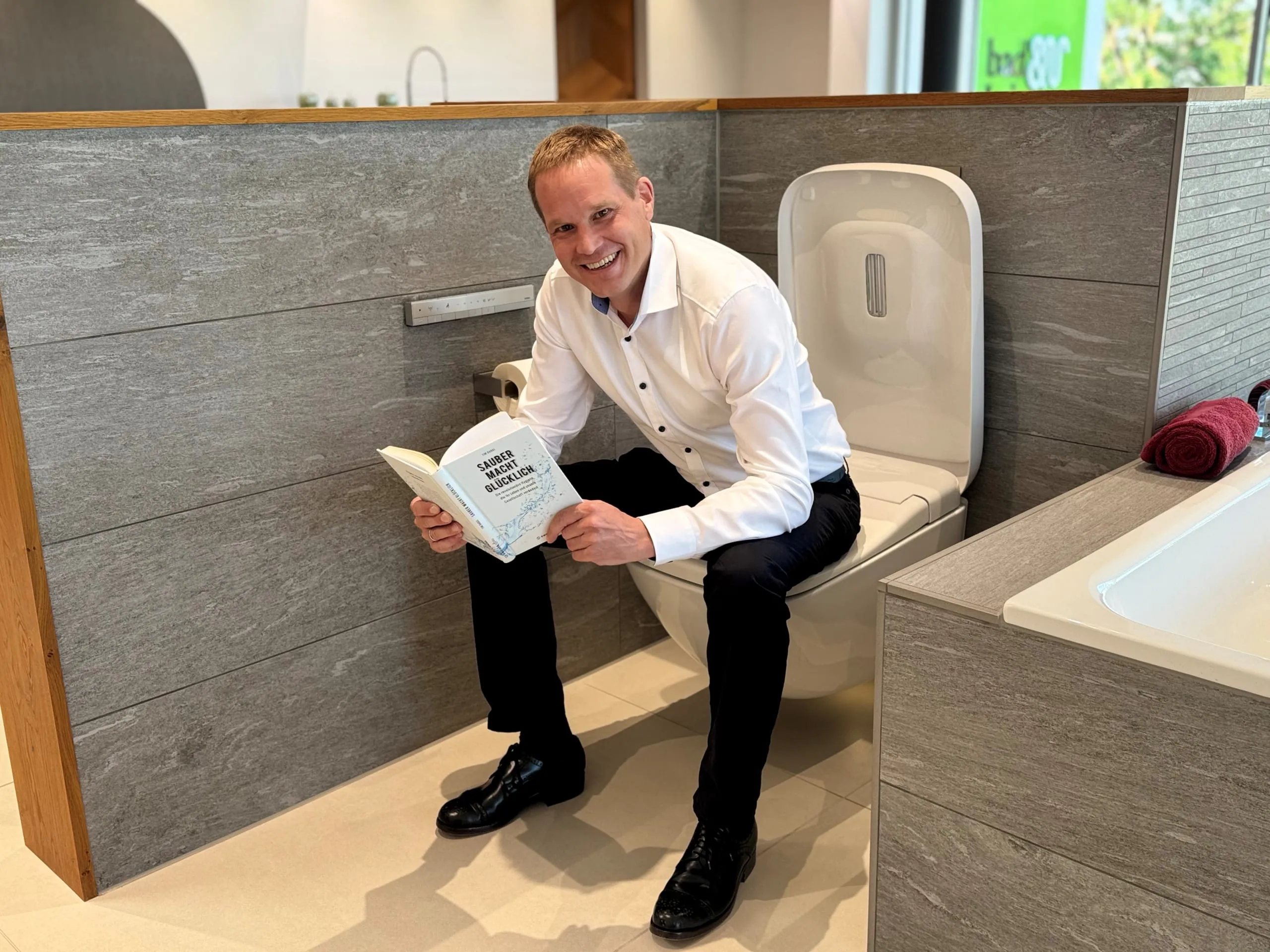 Ein defektes WC in einer Villa – und eine Idee, die nicht losließ