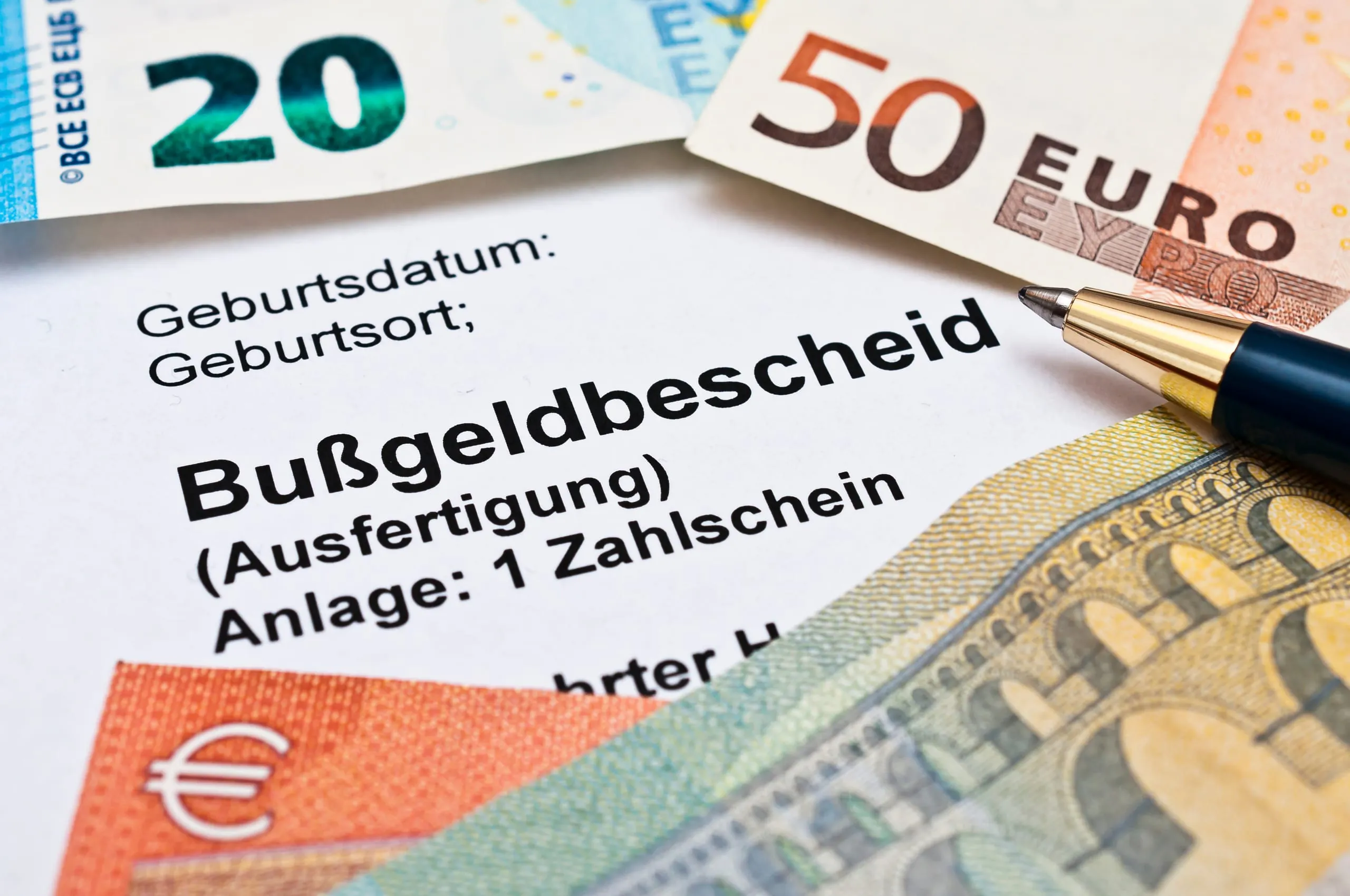 Bußgeldbescheid: Warum schnelles Handeln wichtig ist
