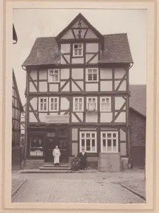 Historische Aufnahme Fleischerei Bornmann