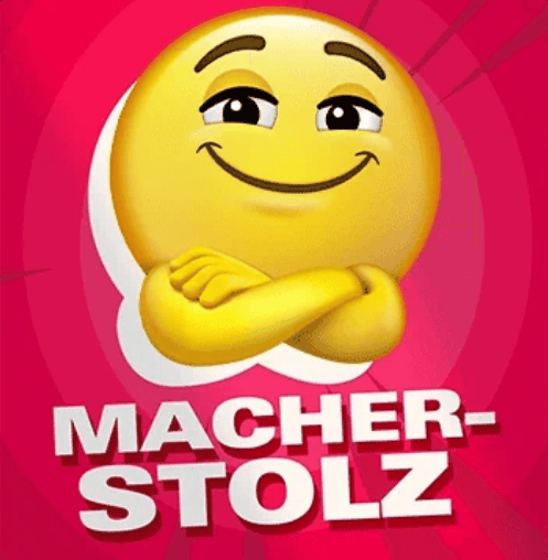 Emoji Macher-Stolz