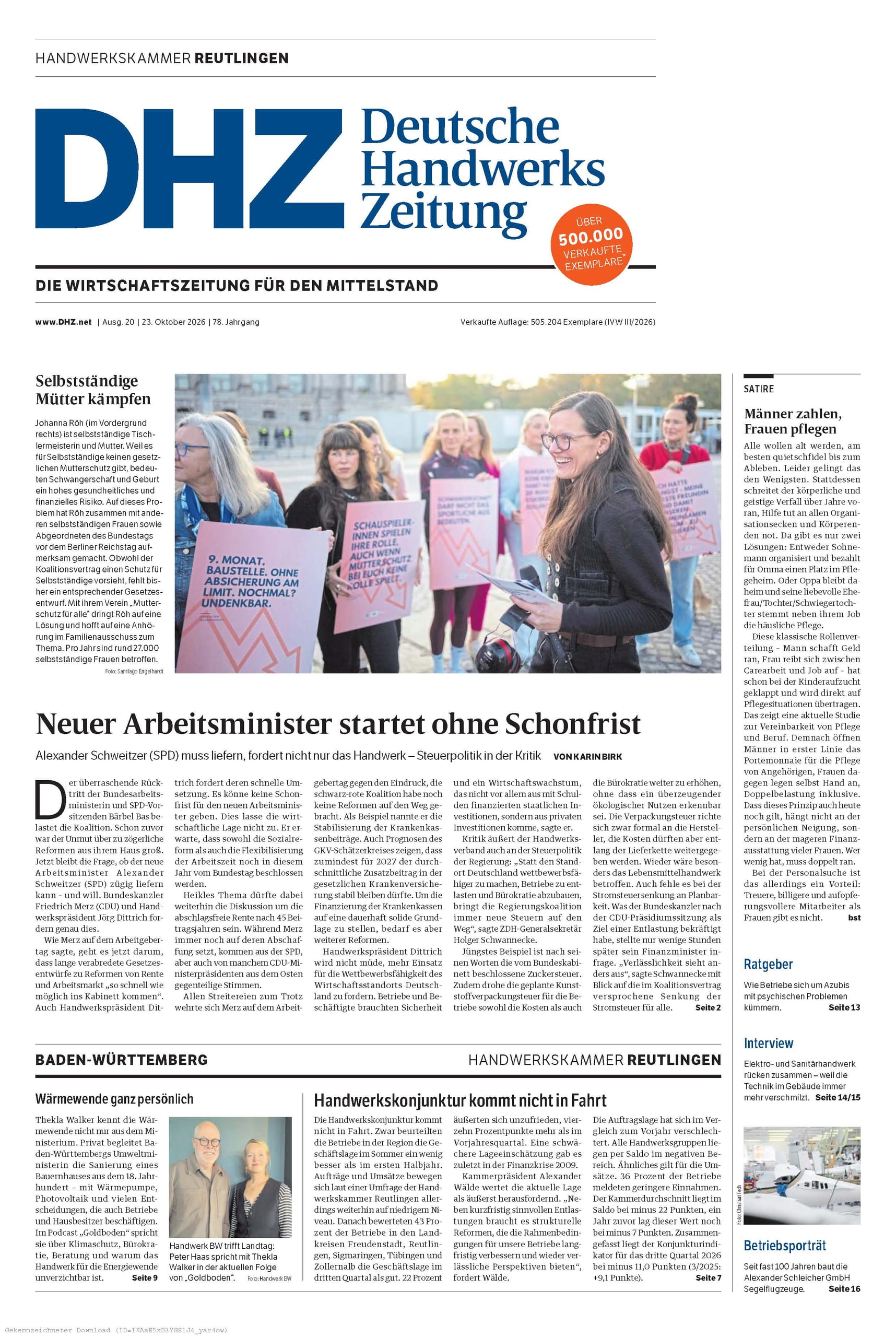 DHZ Oktober 2026