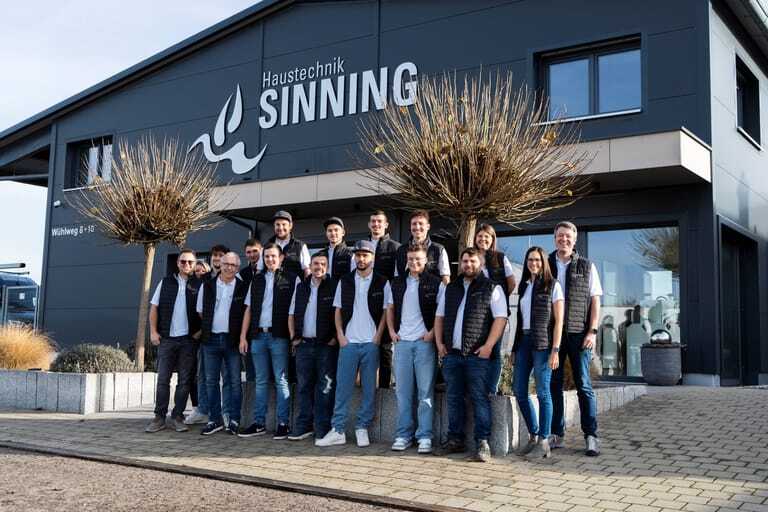 Armin Sinning SHK-Betrieb mit Team